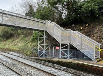 C798 Footbridge Stairs Cultra Nir 22 03 25 Photo 24